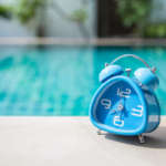 Horloge piscine